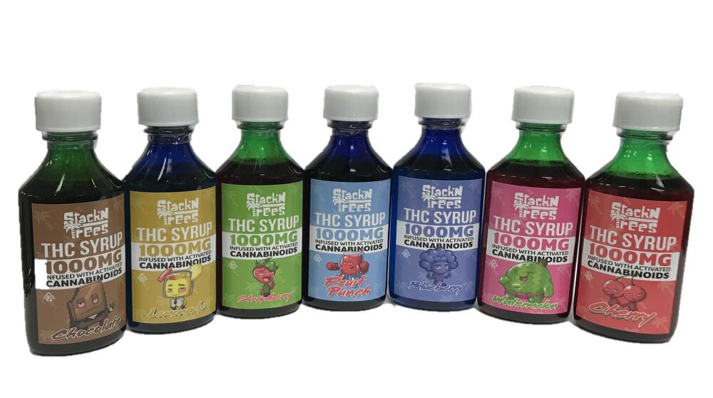 STACK'N'TREES 1000mg THC Syrup - Image 3